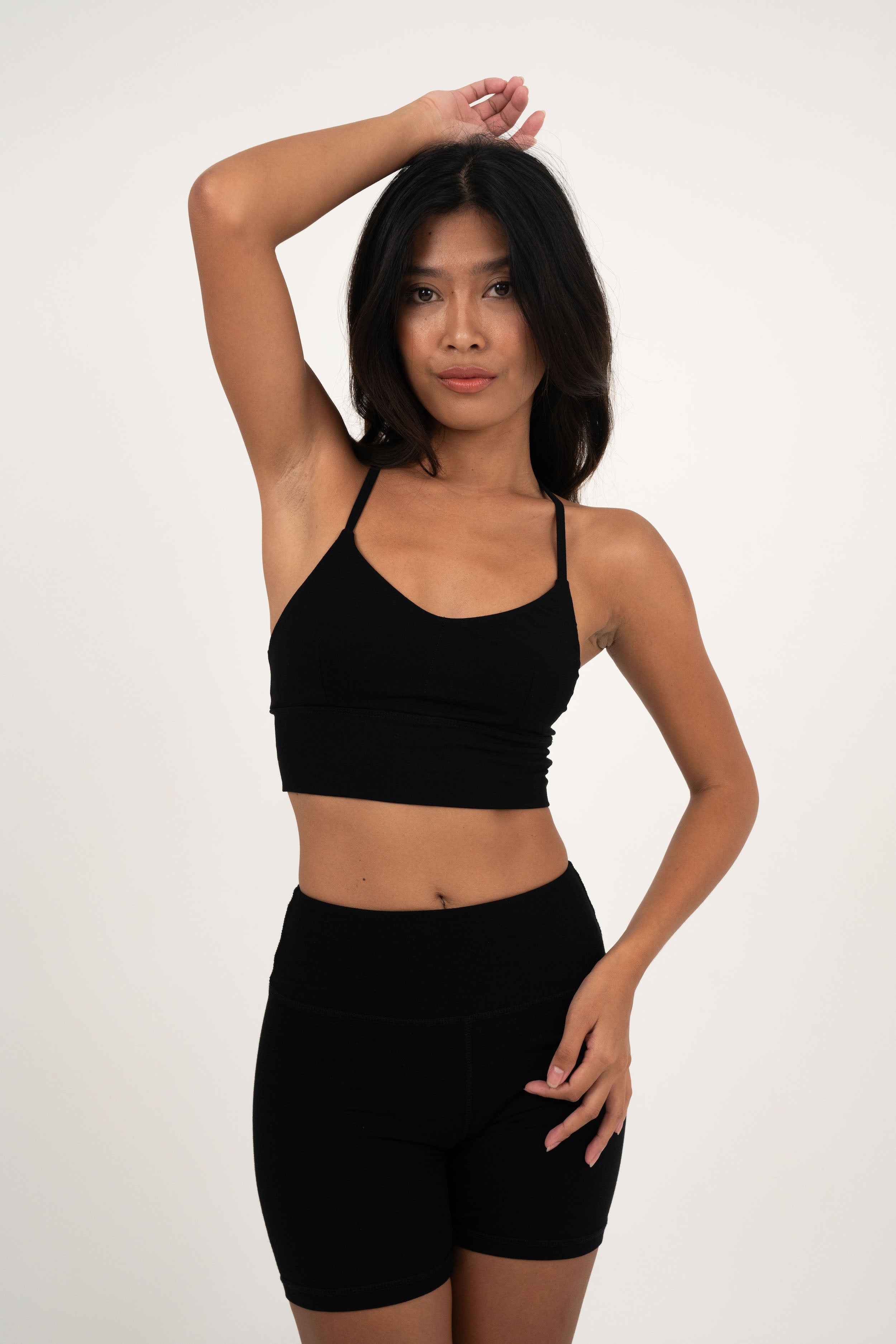 69SLAM☆HAMSA HAND NAOMI BAMBOO SINGLET TOP キャミソール Lila Bamboo Yoga Top – Uma Mamma